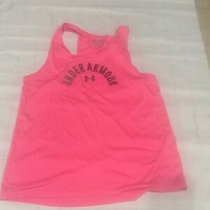 Under Armour Neon Pink Athletic Tank